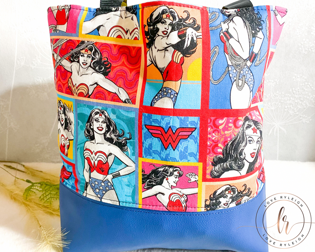 Wonder Woman Canvas Tote